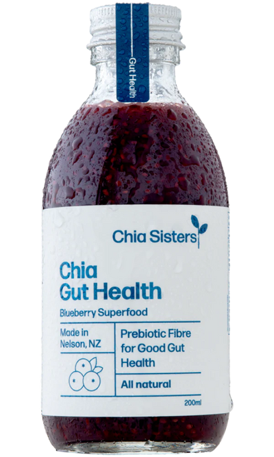 Chia Sisters: Chia Gut Health Blueberry Superfood 200ml