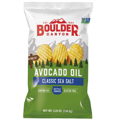 BOULDER CANYON- Kettle Potato Chips Avocado Oil Sea Salt 148.8G