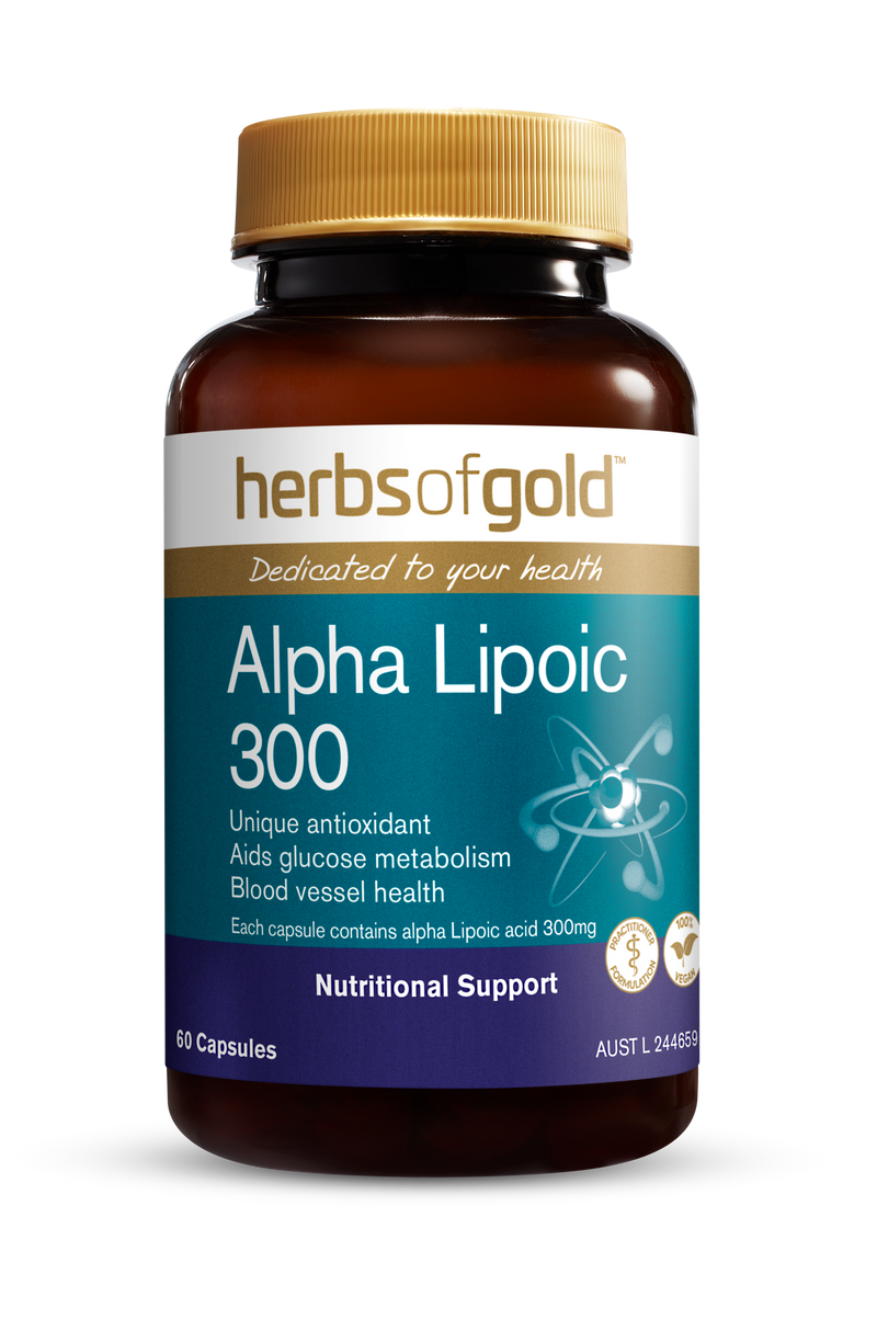Herbs of Gold- Alpha Lipoic 300 60C