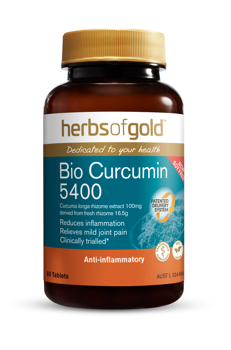 Herbs of Gold- Bio Curcumin 5400 60T