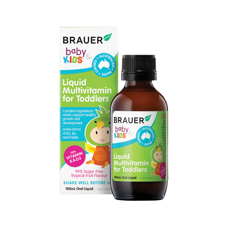 Brauer Baby & Kids Multivitamin for Toddlers 100ml