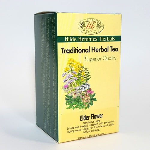 Hilde Hemmes Tea Elder Flower 50g Loose Leaf Deleted* BEST BEFORE;04/24