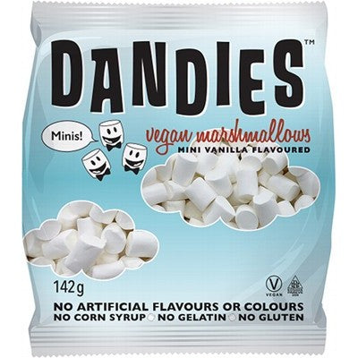 DANDIES Vegan Vanilla Marshmallows Mini Size 142g