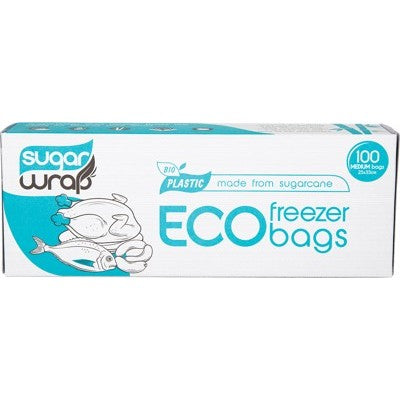 SugarWrap Eco Freezer Bags Med 100 PK – Urban Ethos