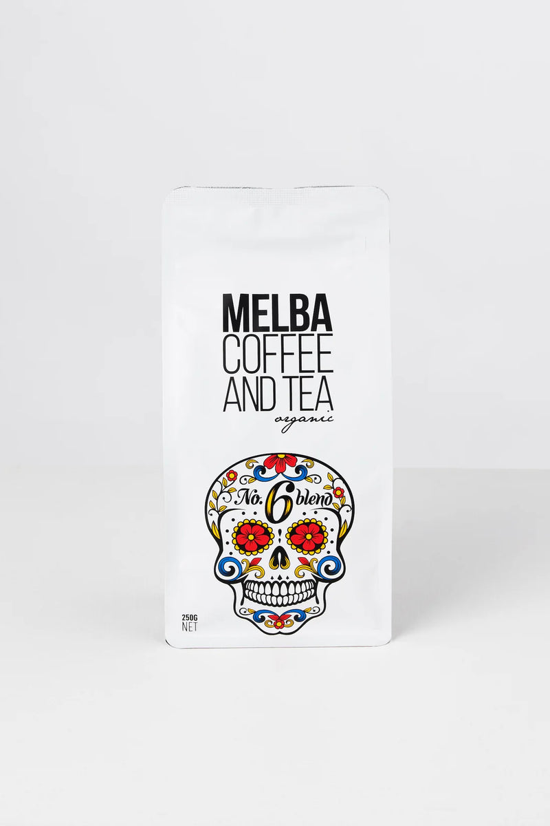 MELBA COFFEE No.6 Blend Organic Coffee Beans 250g