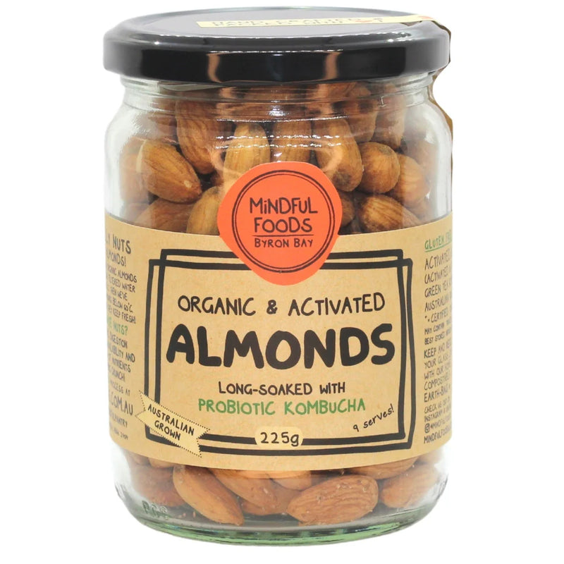 MINDFUL FOODS Organic & Activated Almonds 250g