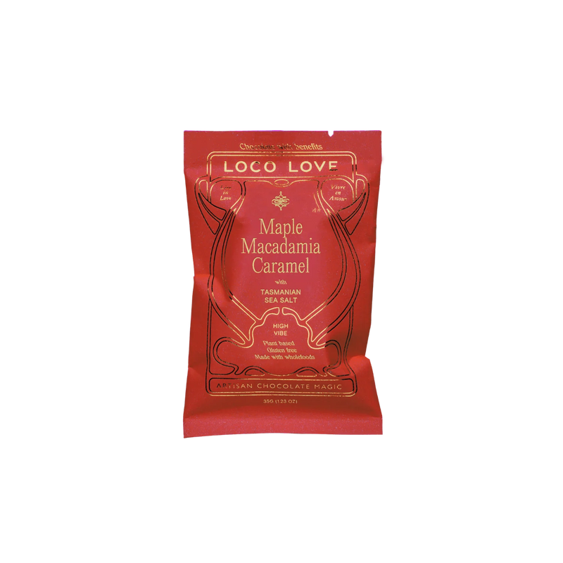 LOCO LOVE Maple Macadamia Caramel 35g