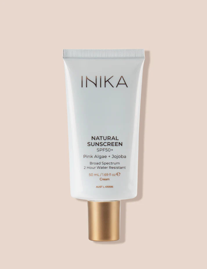 INIKA SPF50+ Sunscreen Untinted 50ml