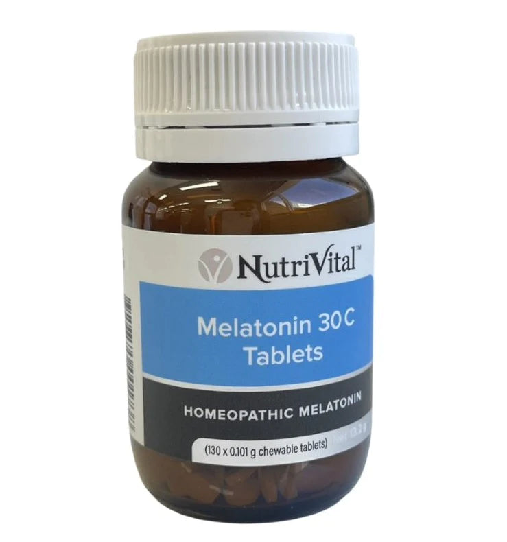 NutriVital Homeopathic Melatonin 30c 130T
