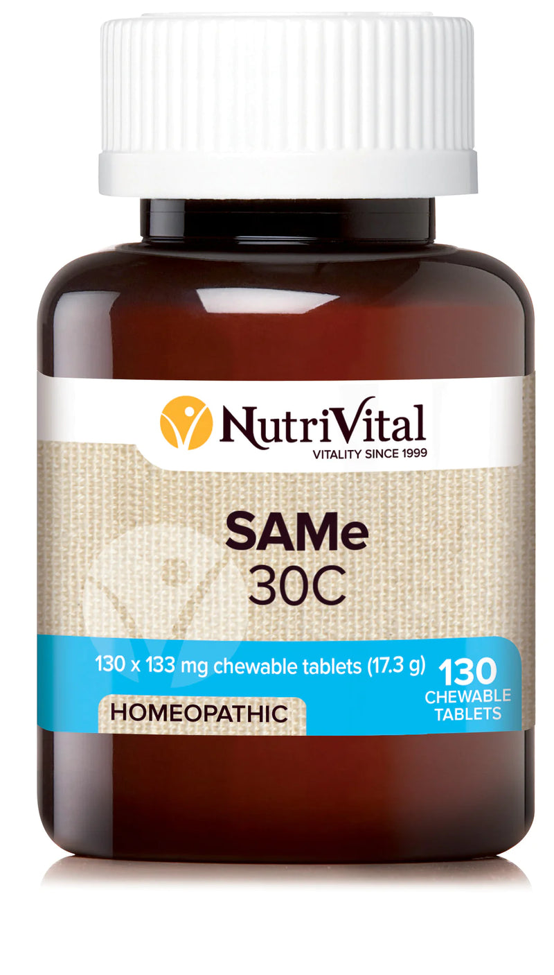 NutriVital Homeopathic SAMe 30c 130T