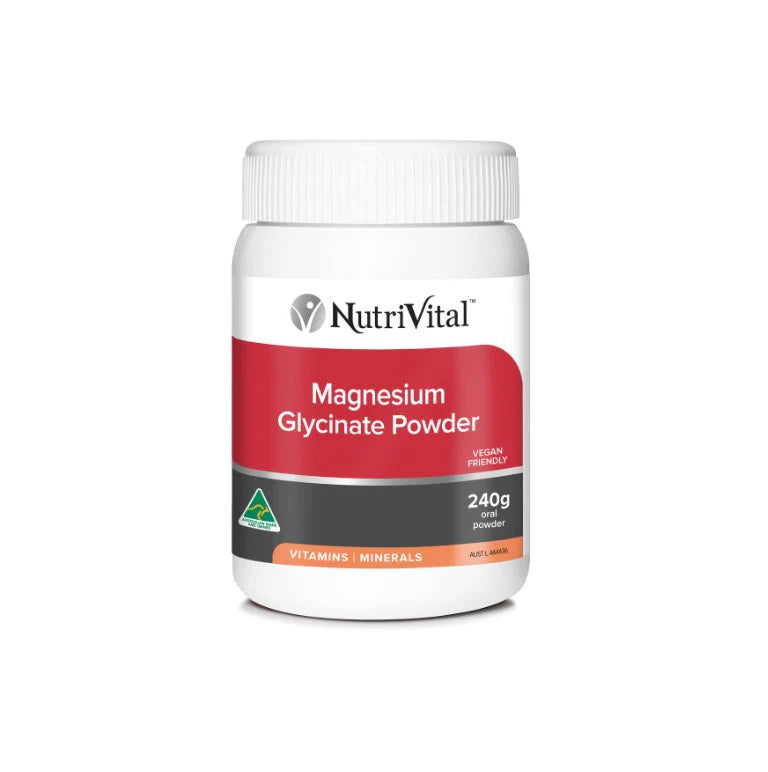 NutriVital Magnesium Glycinate Powder 240g