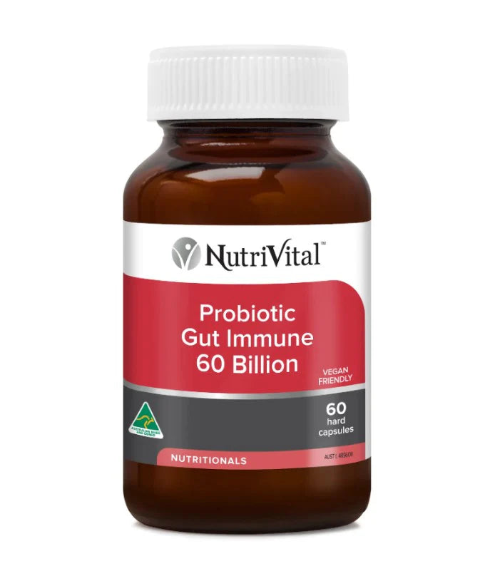 NutriVital Probiotic Gut Immune 60Billion 60c