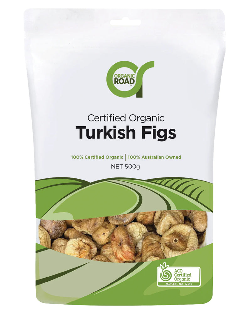Organic Road- Certified Organic Turkish Figs 250g