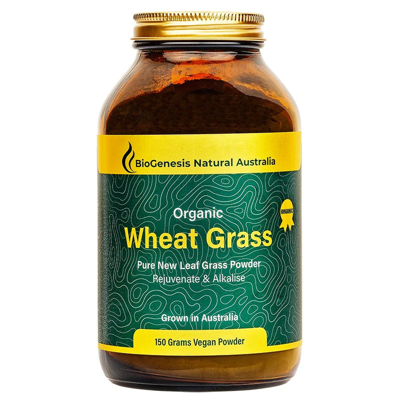 BioGenesis Organic Wheat Grass Powder 150G
