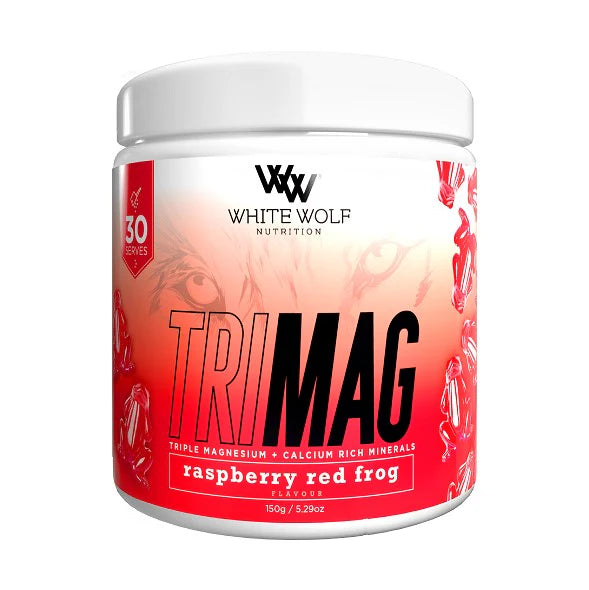 White Wolf Nutrition Tri-Mag Raspberry Red Frog 150g