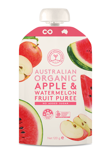 AOFC Puree Apple & Watermelon 120g