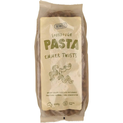 BERKELO Sourdough Pasta Emmer Twists 400g