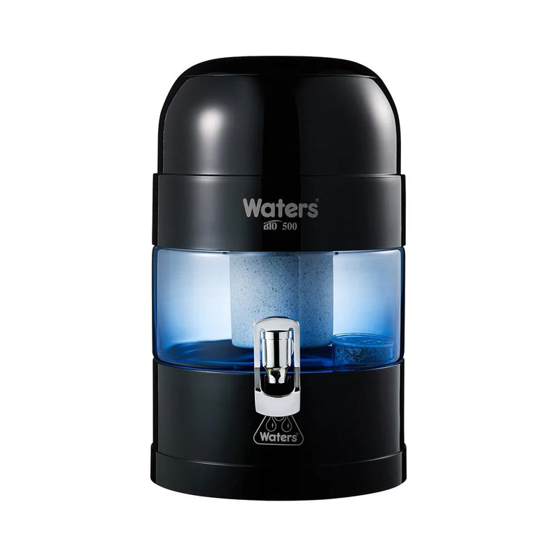 WATERSCO- BIO 500 MAX 7 Litre Bench Top Water Filter- BLACK