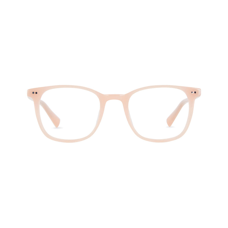 BAXTER BLUE Blue Light Glasses Carter Lily-Blush Pink (Medium Large) Non Magnified