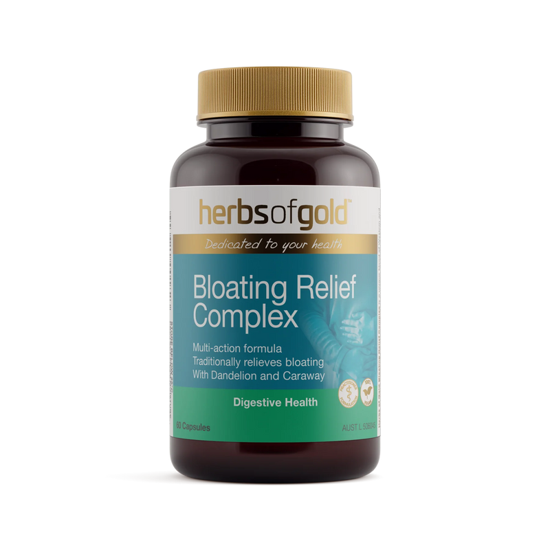 Herbs of Gold Bloating Relief Complex 60vc