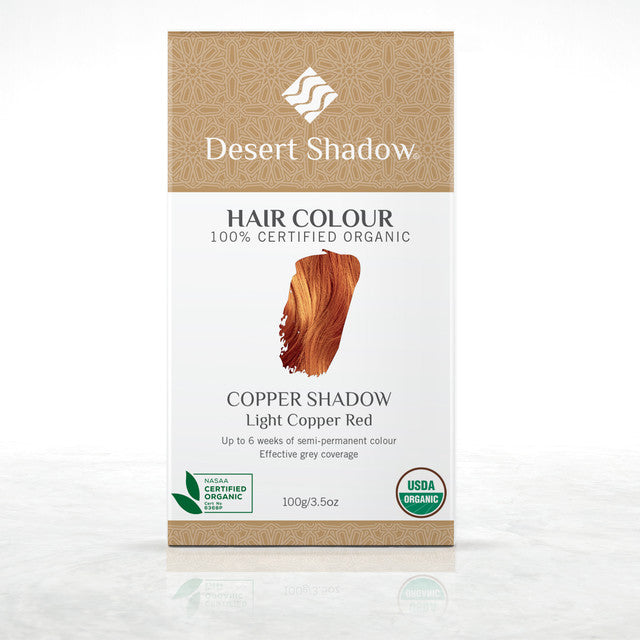 Desert Shadow Organic Hair Dye - Copper Shadow 100g