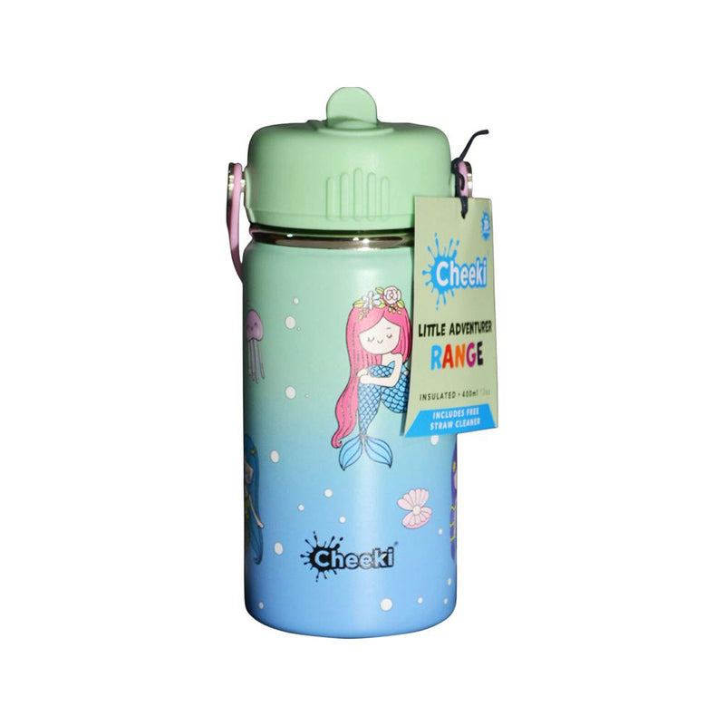 CHEEKI Kids Bottle Insulated - Mermaid 400ml