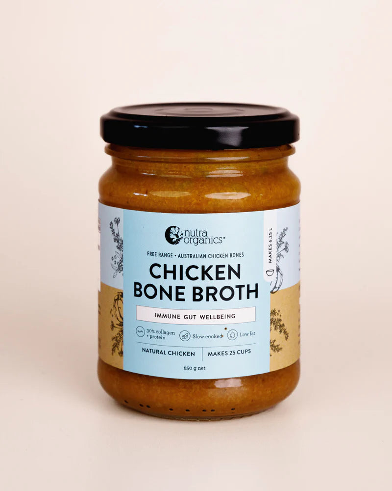 Nutra Organics- Chicken Bone Broth Concentrate- Natural 250g