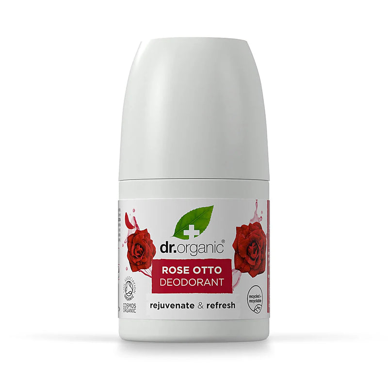 DR. ORGANIC Roll-On Deodorant Rose Otto 50ml
