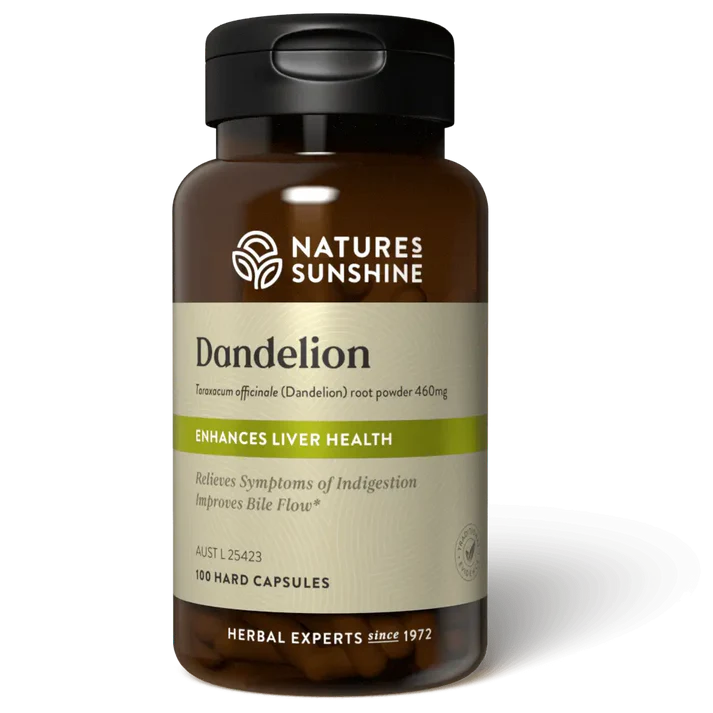 Natures Sunshine Dandelion 460mg 100c