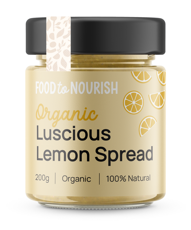 Food To Nourish-Organic Luscious Lemon Spread 200g