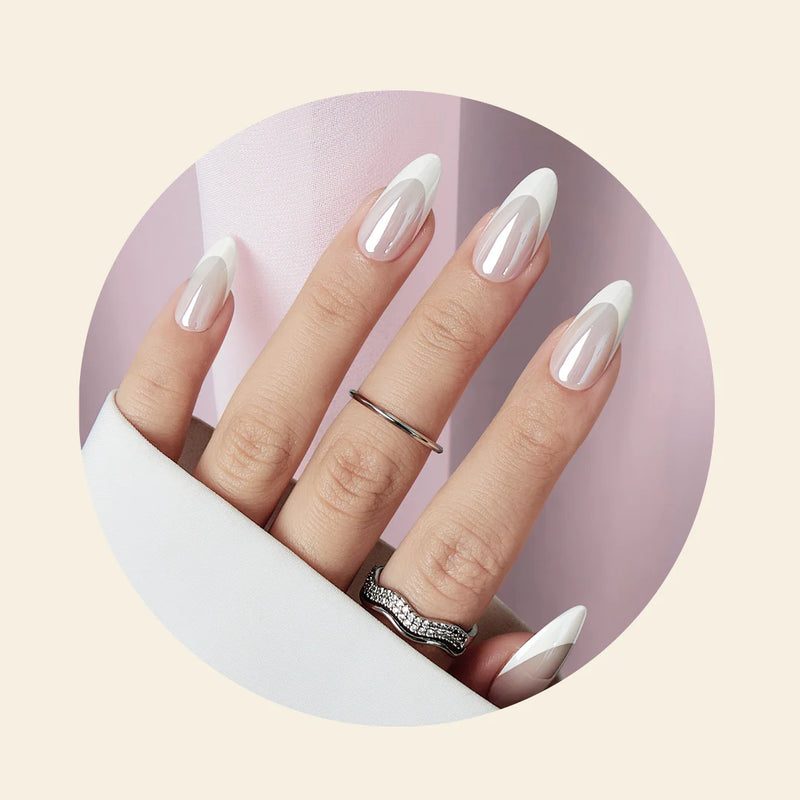 Mitty Nails Soft Gel Press On Nails - Frenchy