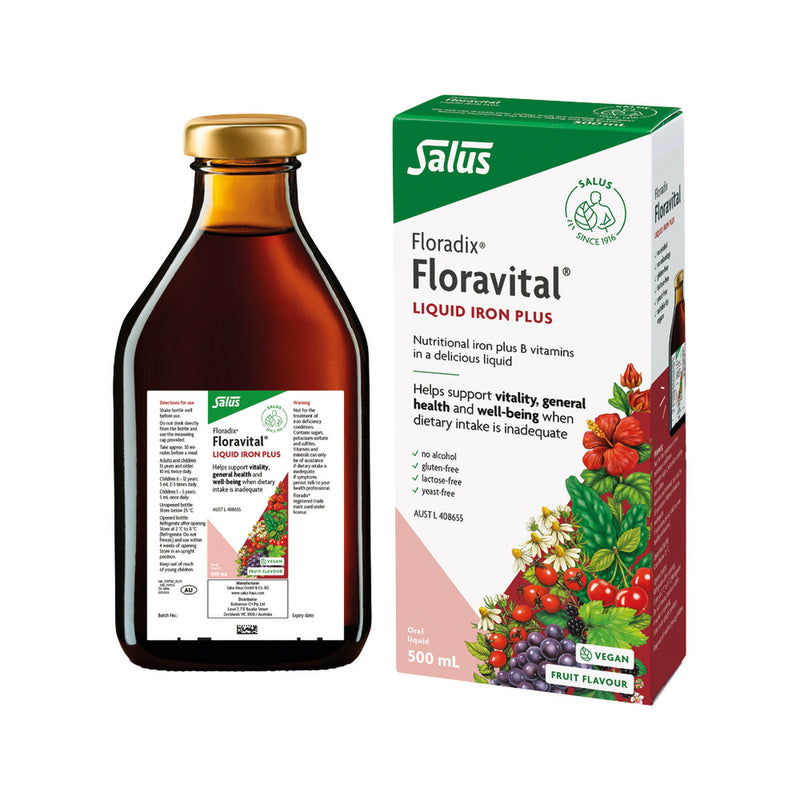 Floradix (by Salus) Floravital (Liquid Iron Plus) Oral Liquid 500ml