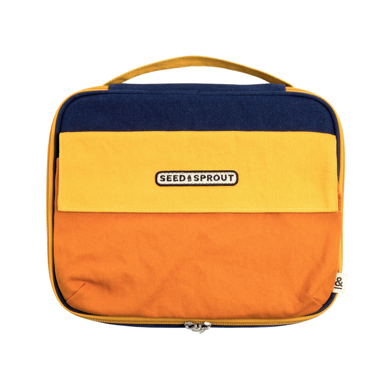 Seed & Sprout Co- Insulated CrunchCase™ Lunch Bag - Sunset