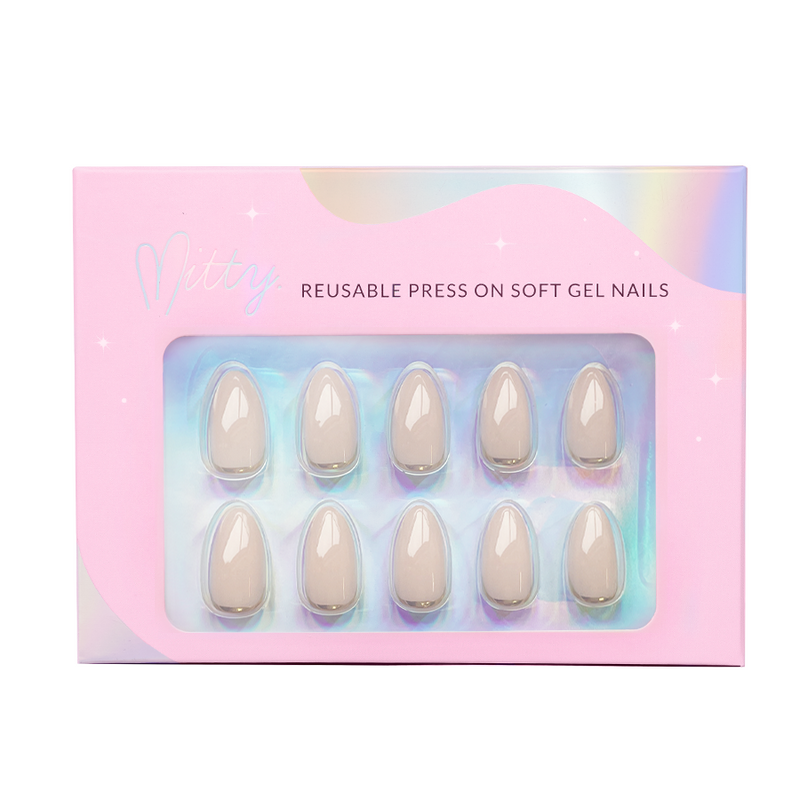Mitty Nails Soft Gel Press On Nails - Princess