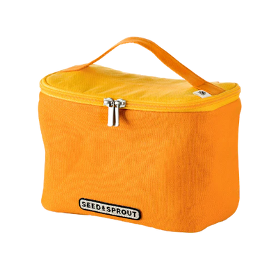 Seed & Sprout Co- Insulated Snacker Lunch Bag - Honey