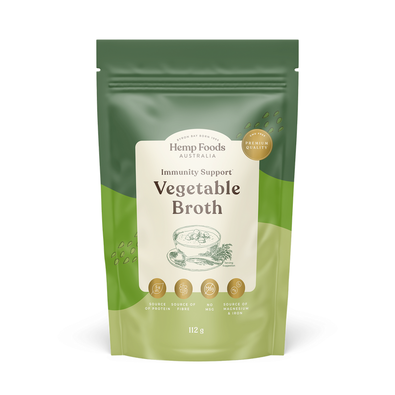 HEMP FOODS AUSTRALIA Vegetable Broth 112g