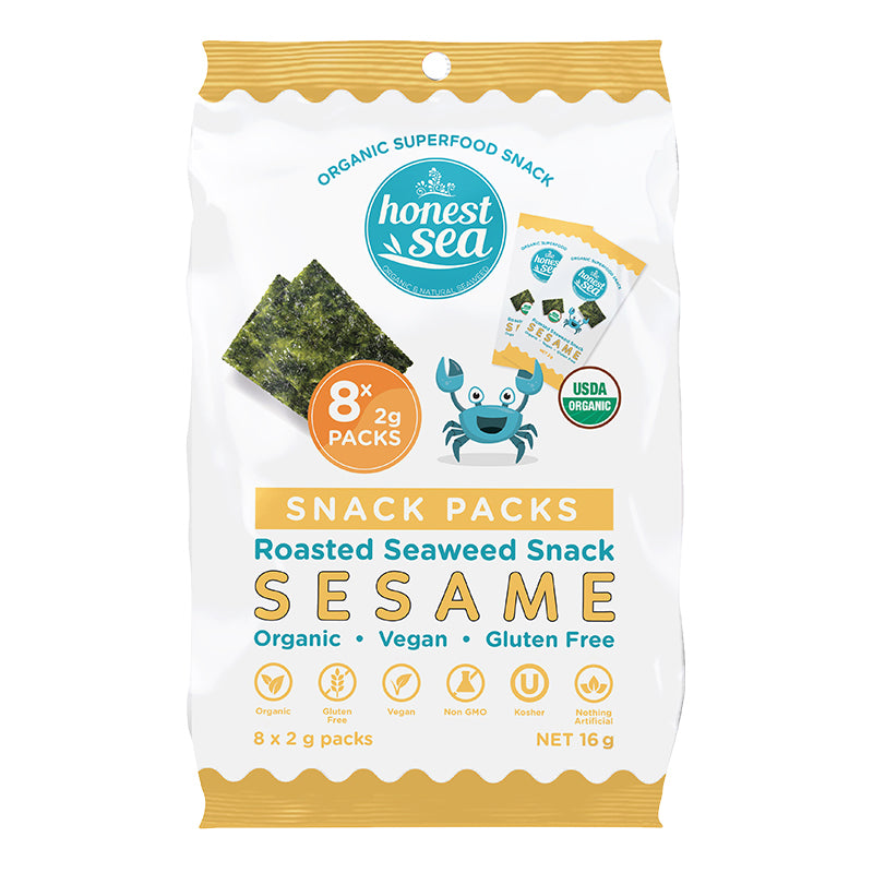 HONEST SEA Seaweed - Sesame MultiPack 8x2g