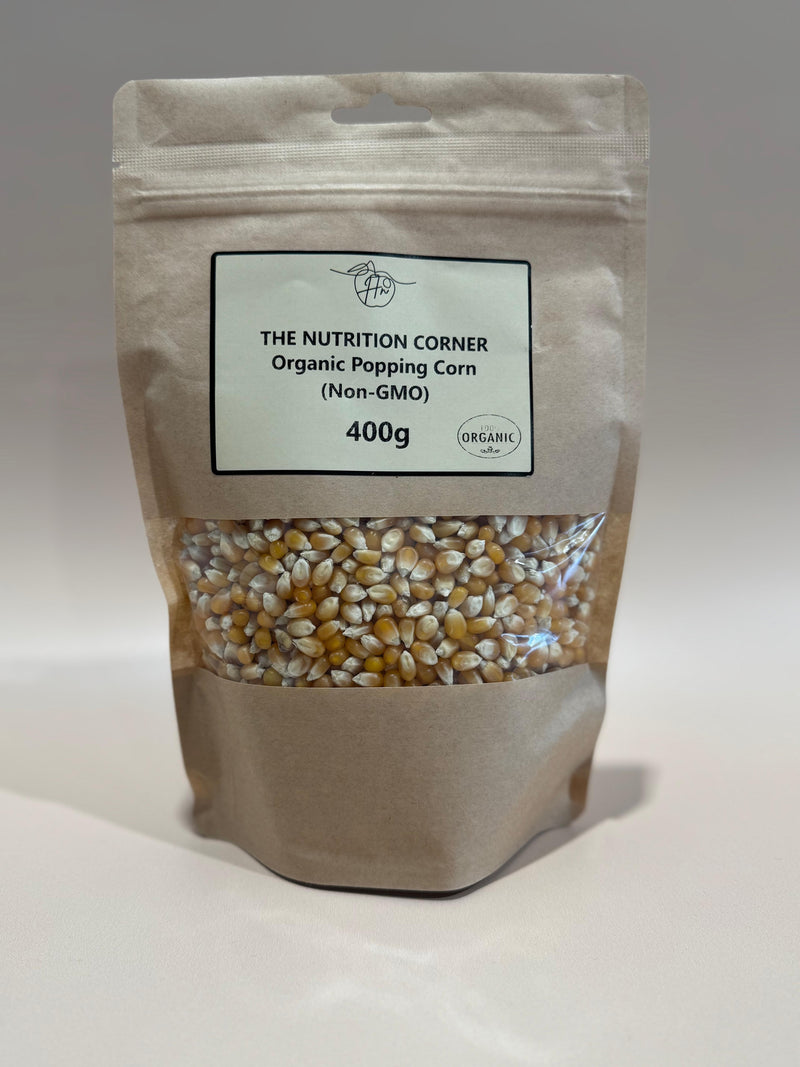 The Nutrition Corner- Organic Popping Corn 400g