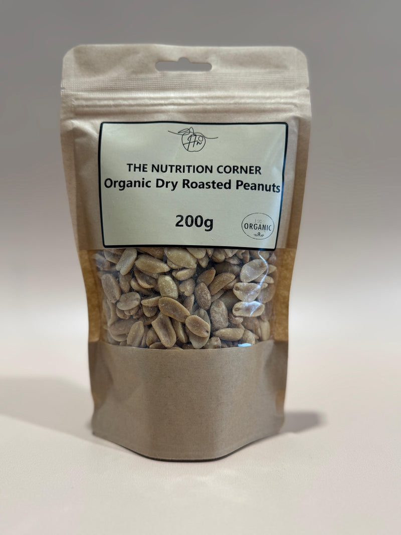 The Nutrition Corner- Organic Peanuts Roasted 200g