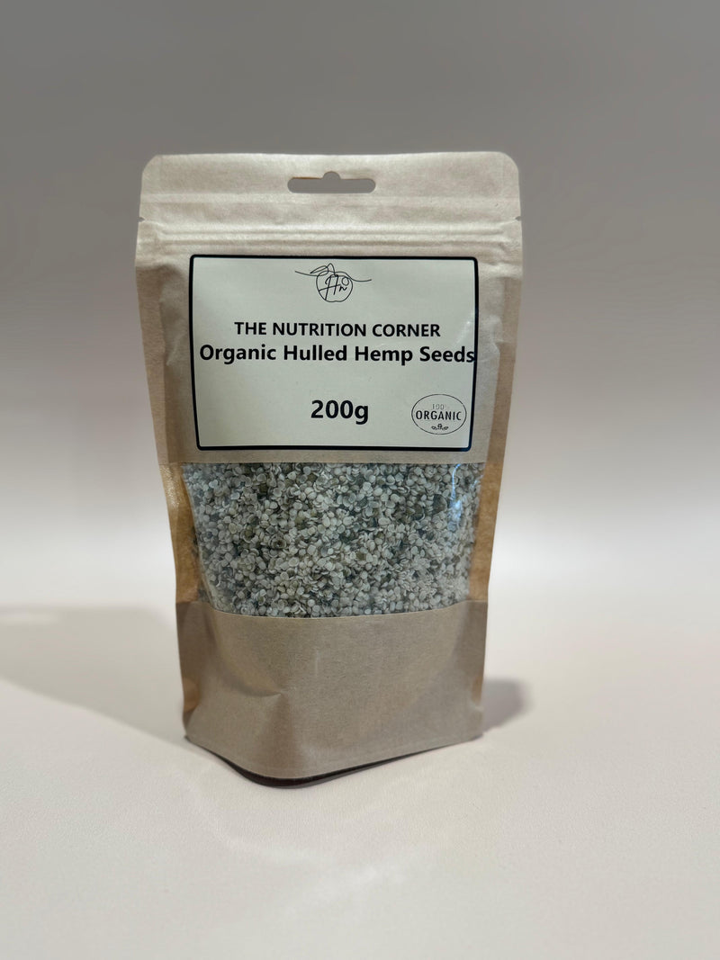 The Nutrition Corner- Organic Hemp Seeds 200g