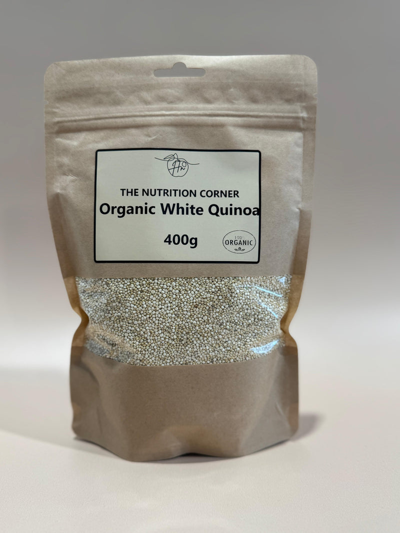 The Nutrition Corner- Organic White Quinoa 400g