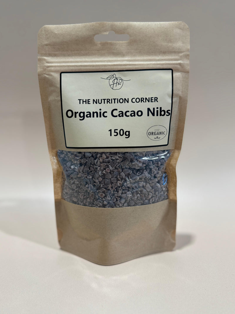 The Nutrition Corner- Organic Cacao Nibs Raw 150g