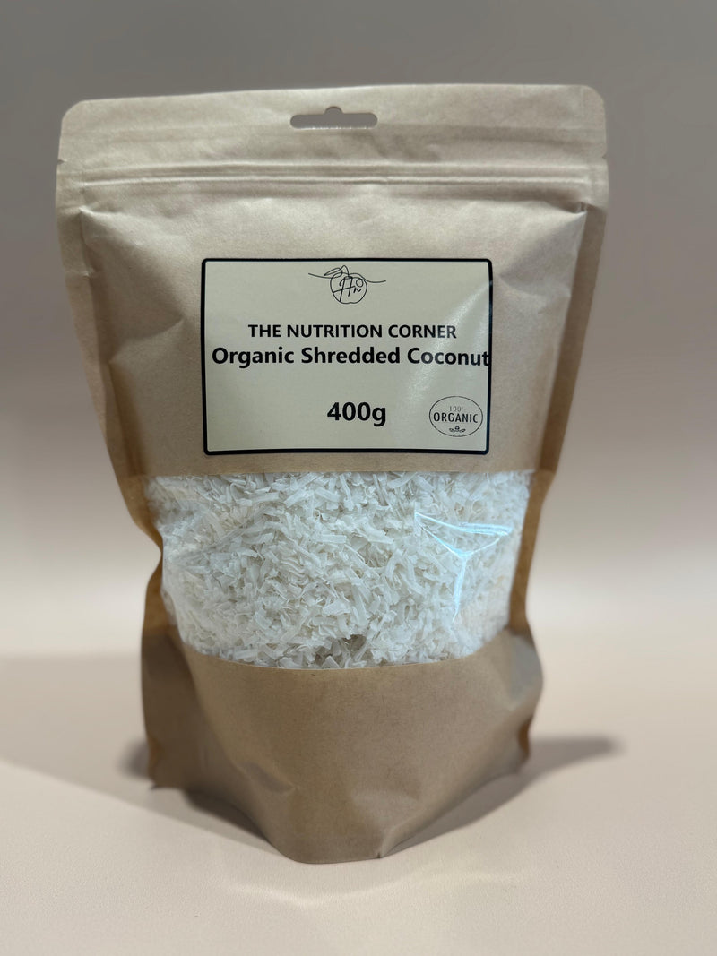 The Nutrition Corner- Organic Coconut Shredded 400g