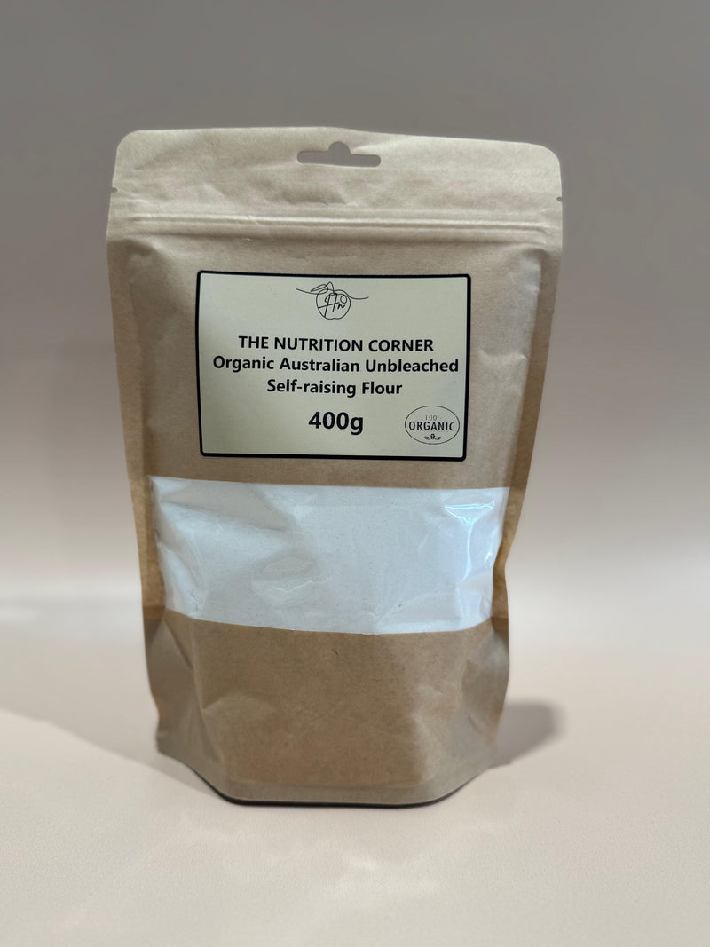 The Nutrition Corner- Organic Self-Raising Flour Unbleached 400g