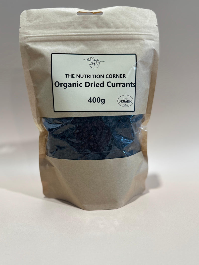 The Nutrition Corner- Organic Currants 400g
