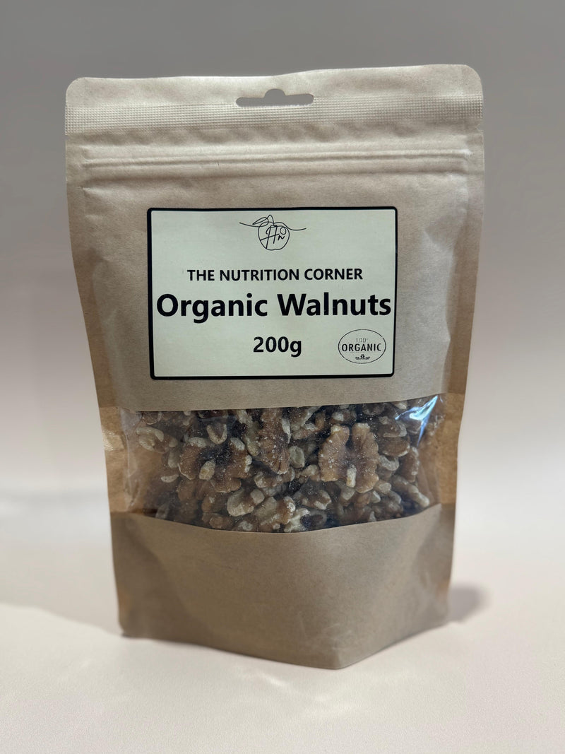 The Nutrition Corner- Organic Walnuts Halves Pieces 200g