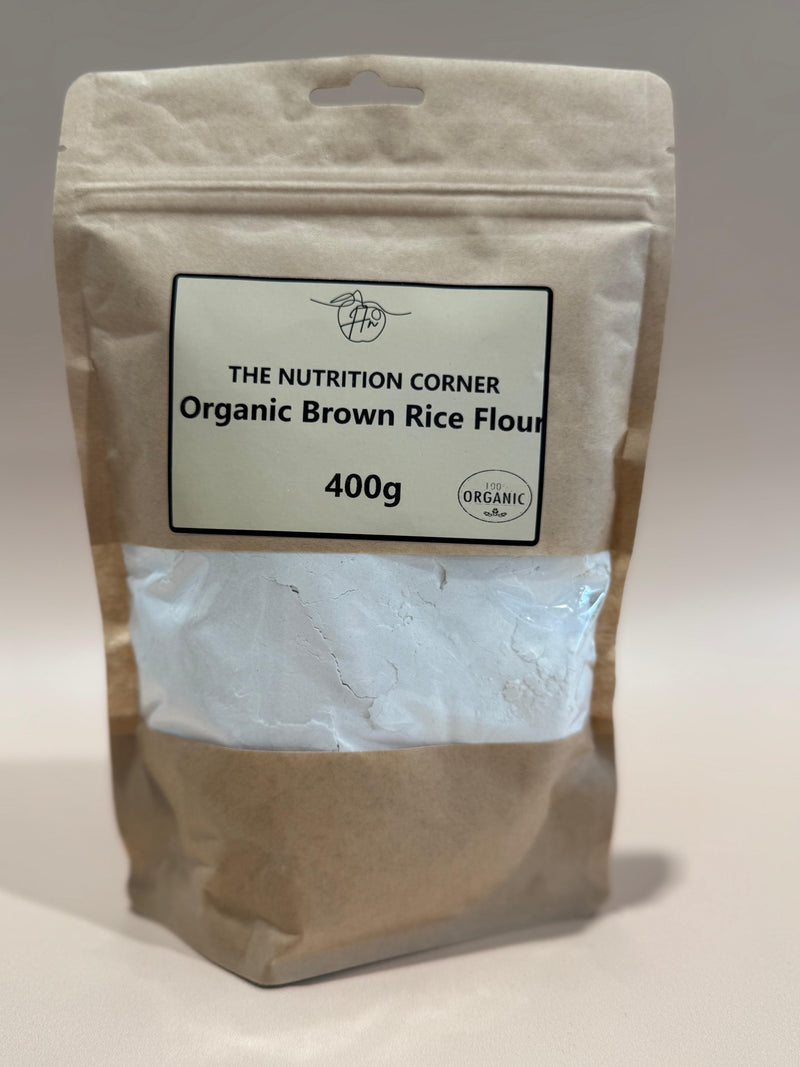 The Nutrition Corner- Organic Flour Brown Rice 400g