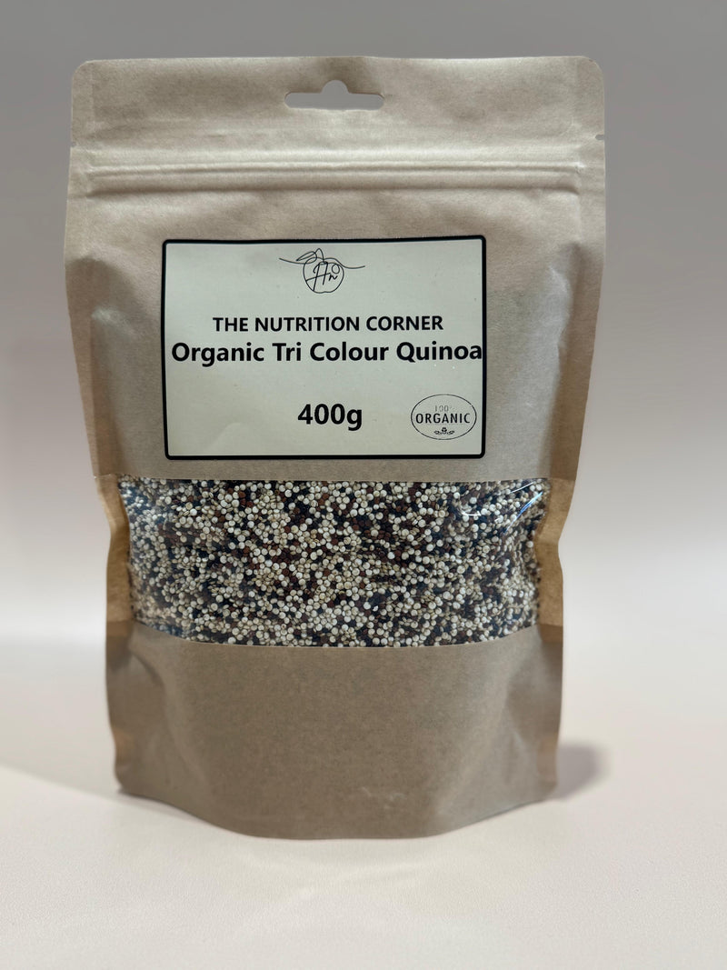 The Nutrition Corner- Organic Tricolour Quinoa 400g