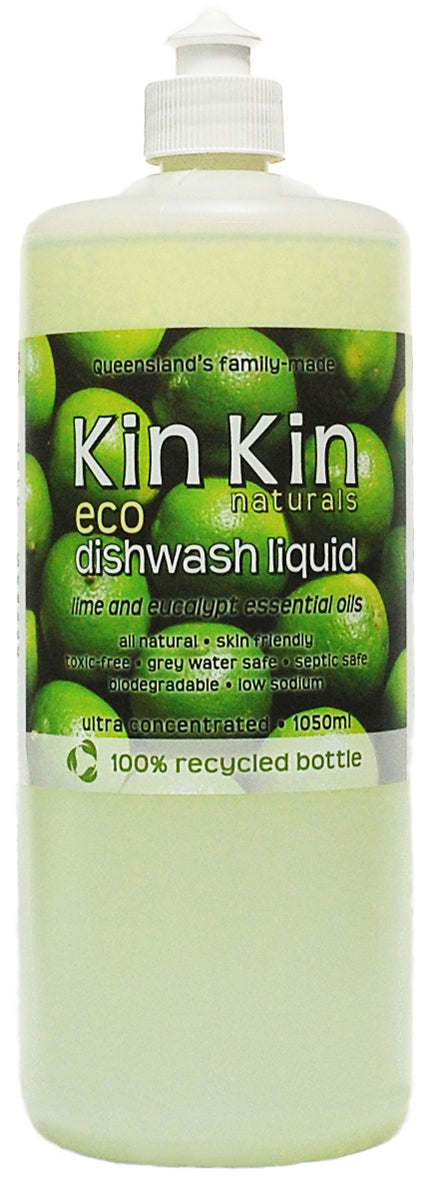 KIN KIN- Dishwash Liquid Lime Eucalyptus  1050ml