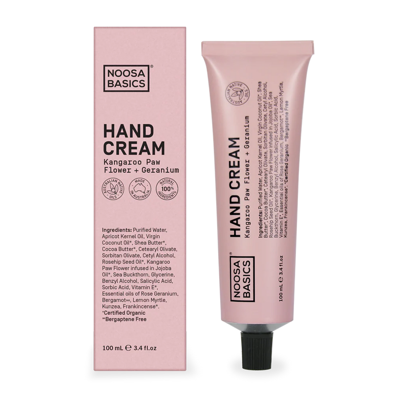 Noosa Basics Hand Cream - Kangaroo Paw Flower + Geranium 100ml